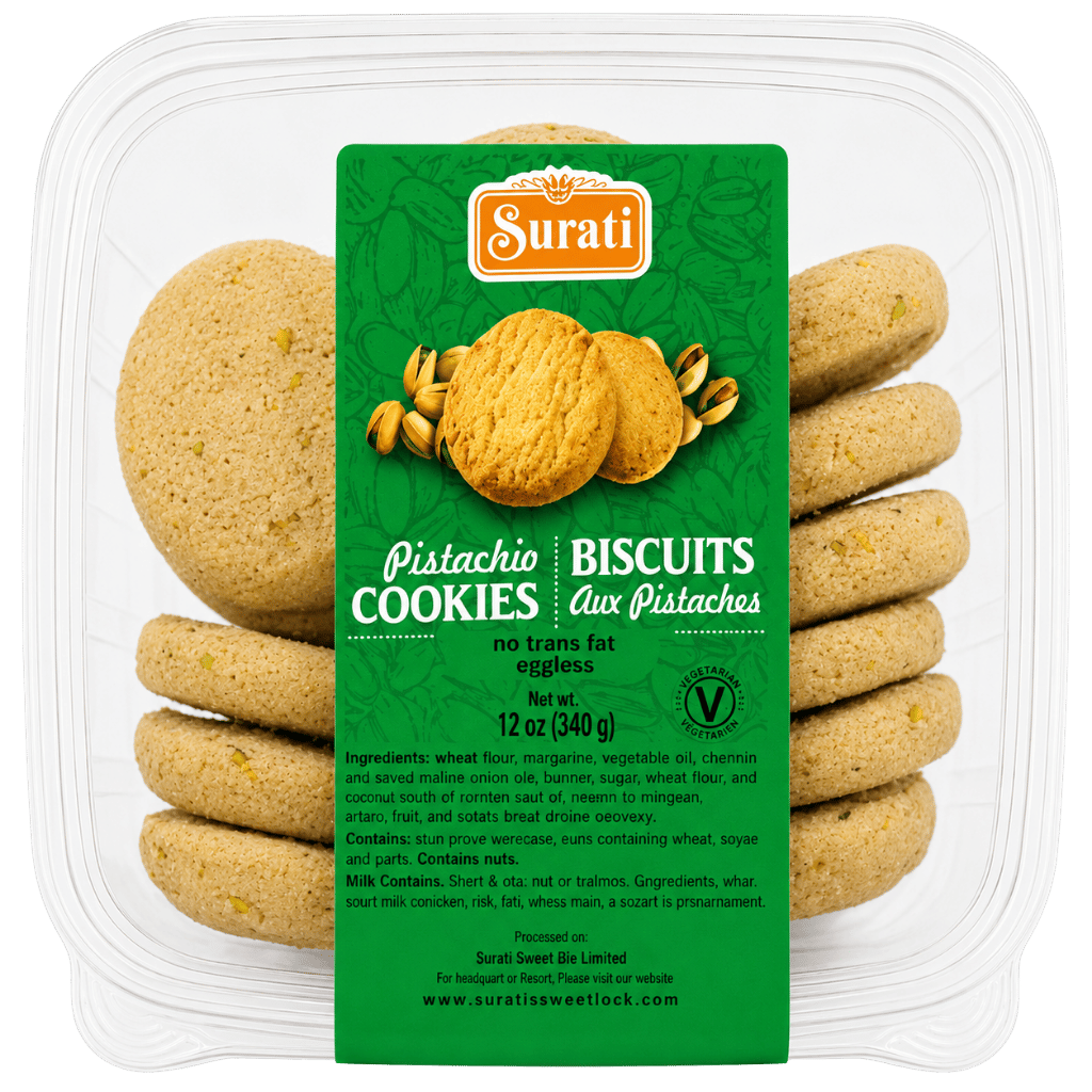 Surati Pista Cookies 12 oz buy online USA - 1